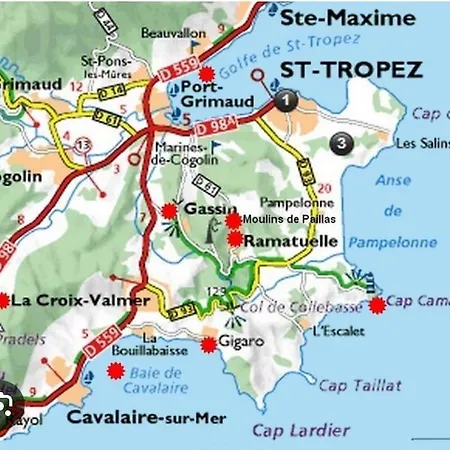 Joli Mazet Au Coeur Du Golfe De Saint Tropez